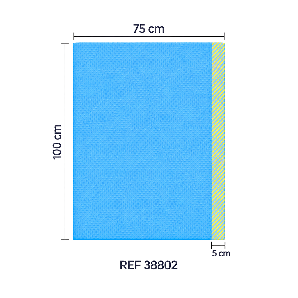 Klebetuch, steril, 75x100 cm (5x100cm Kleberand)