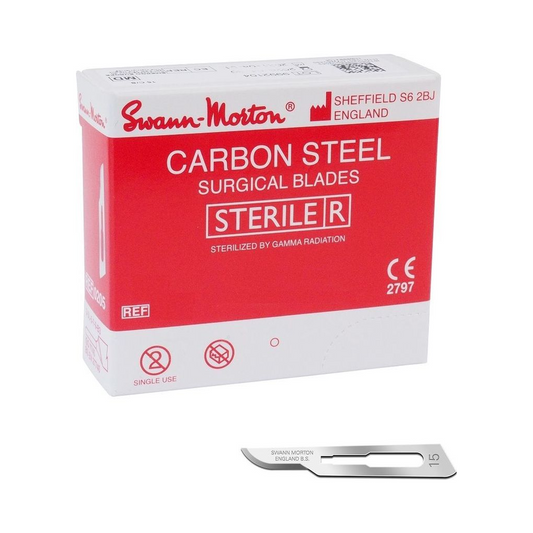 Swann Morton Skalpellklingen 15, steril, 100 Stück