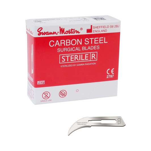 Swann Morton Skalpellklingen 12D, steril, 100 Stück