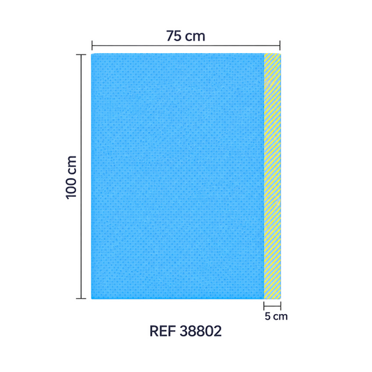 Klebetuch, steril, 75x100 cm (5x100cm Kleberand)