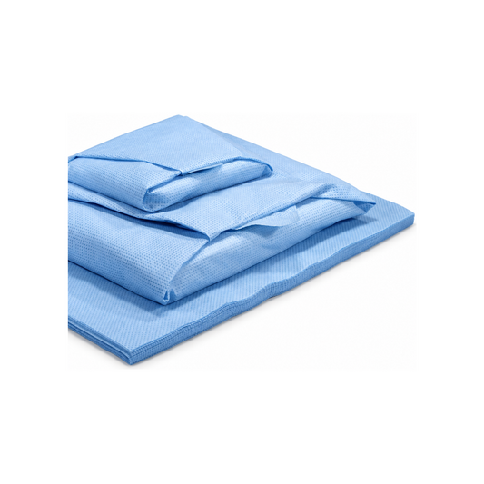 Sterilisationsverpackung aus Vlies, blau, 40 g/m²: 60 x 60 cm, 300 Stk.